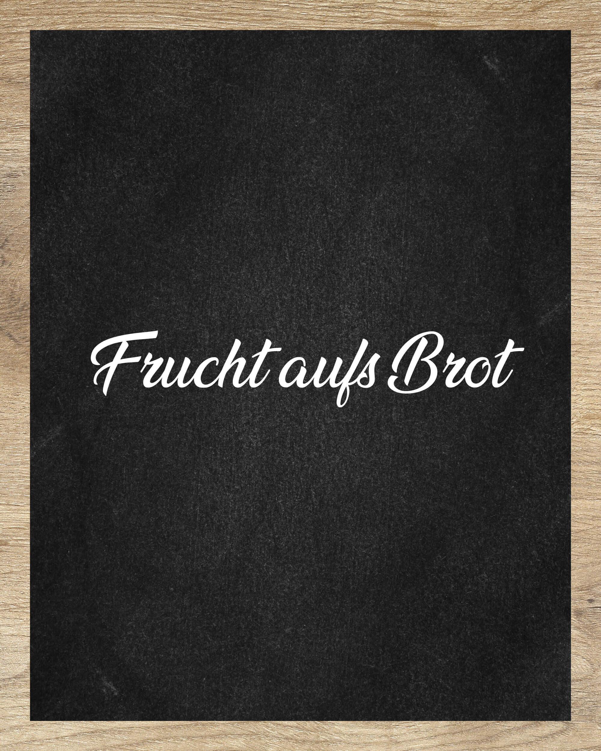 Frucht aufs Brot