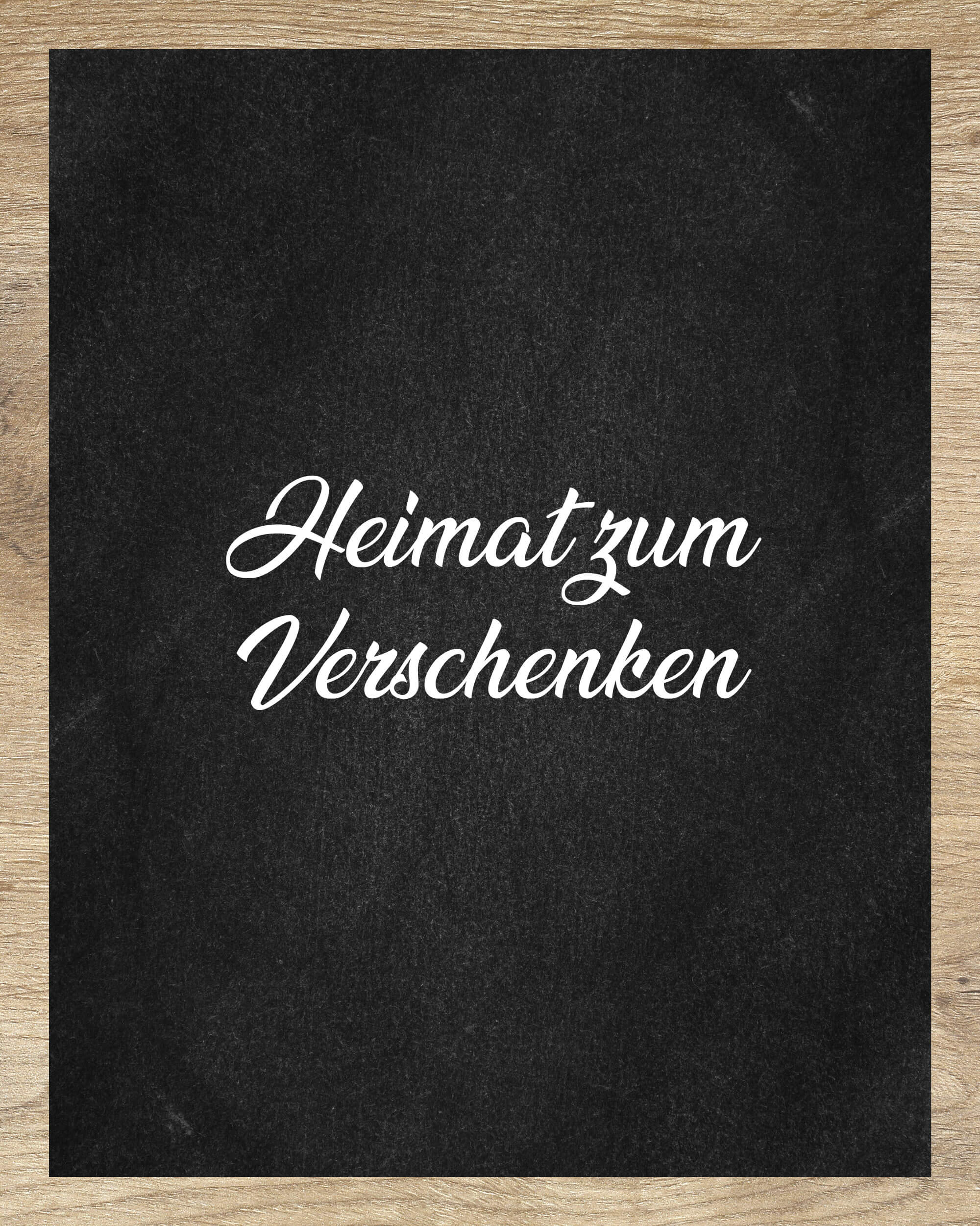Heimat zum Verschenken