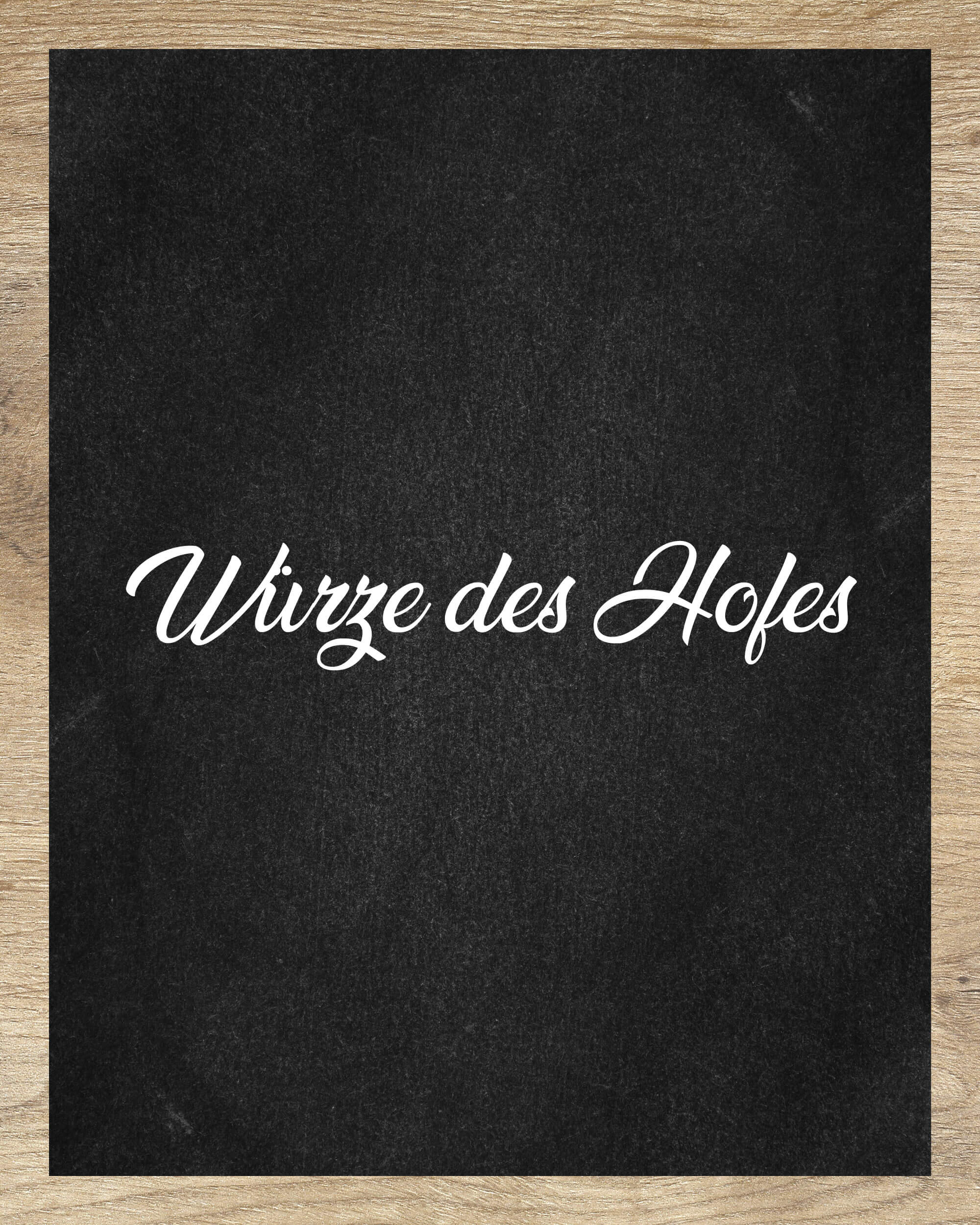 Würze des Hofes