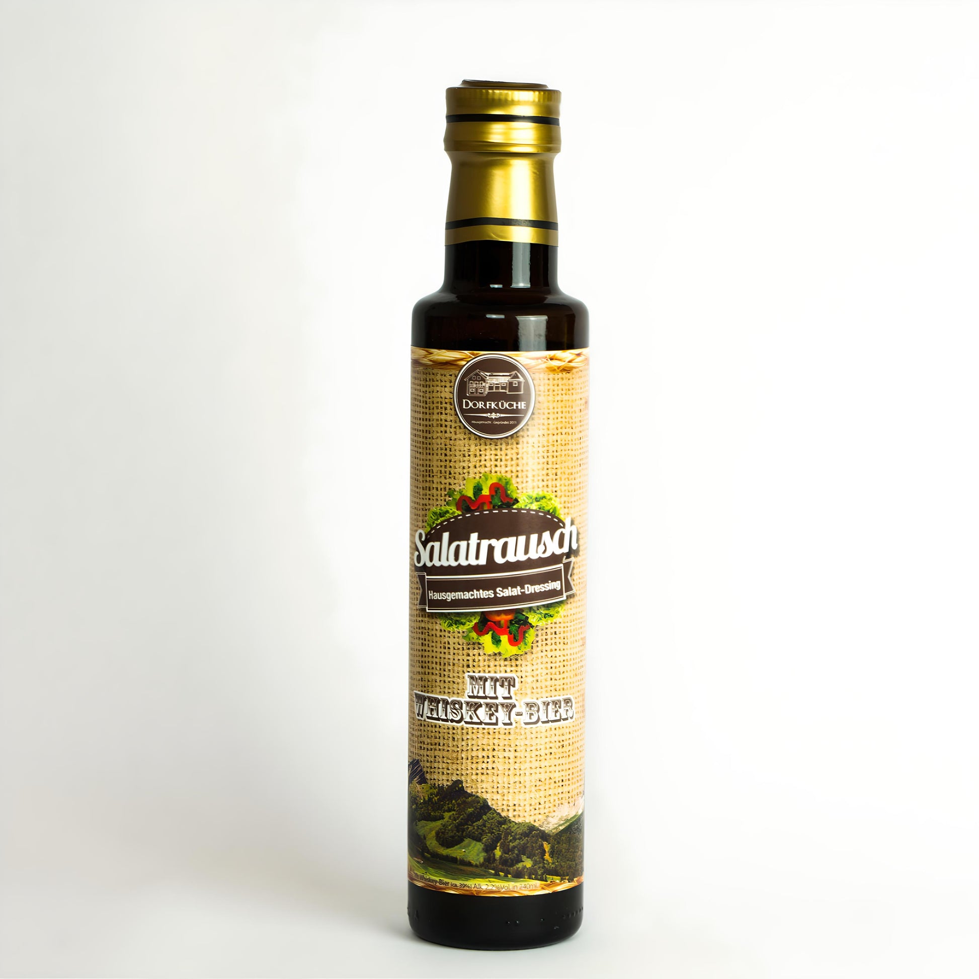 Salatrausch Dressing mit Whiskey-Bier