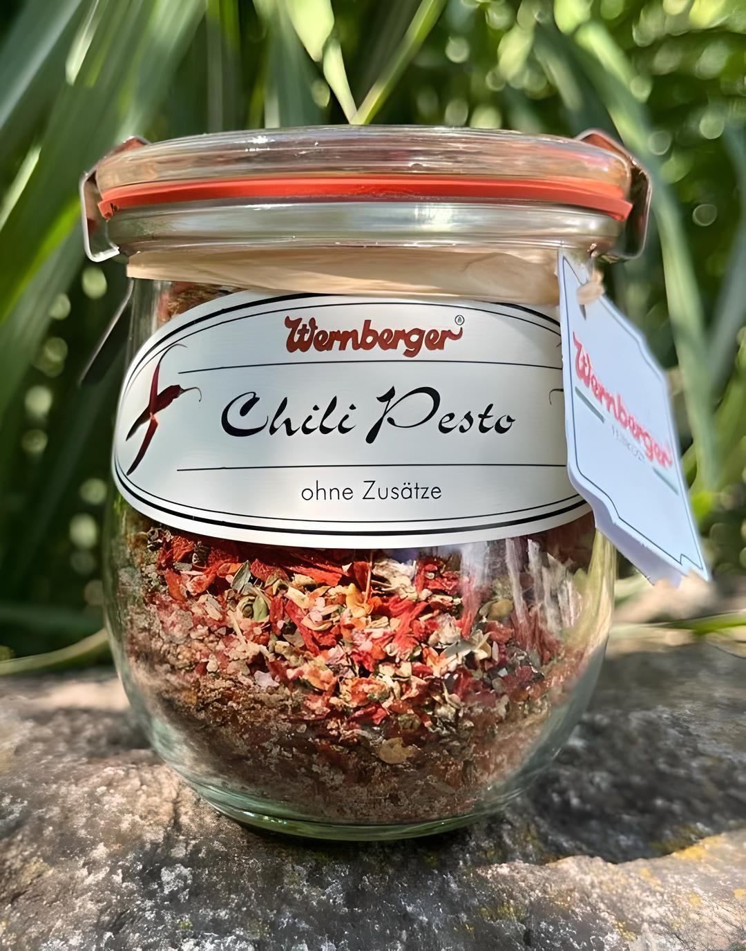 Chili-Pesto – Pikante Würzmischung zum Anrühren mit Olivenöl