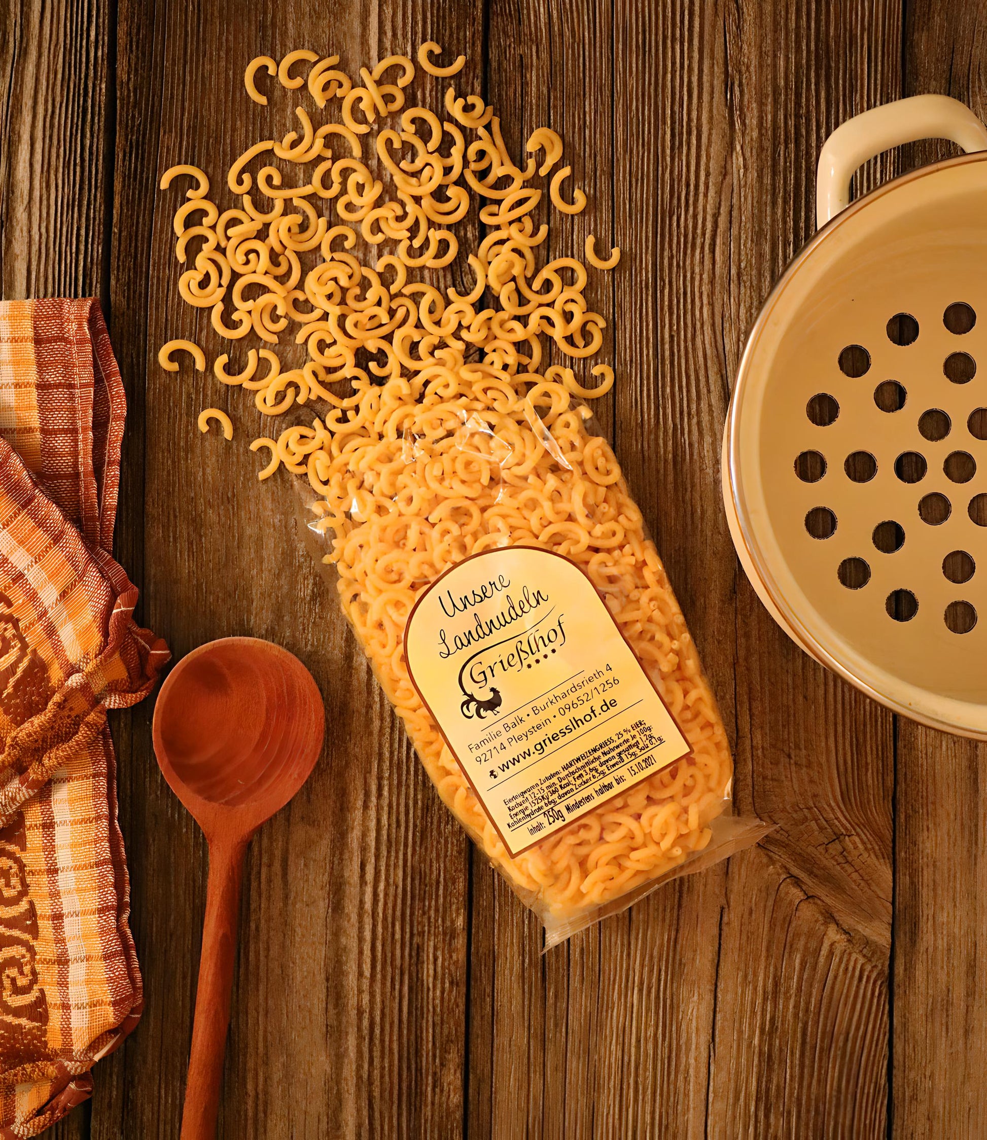 Gabel-Spaghetti vom Grießlhof – handgemacht mit Ei