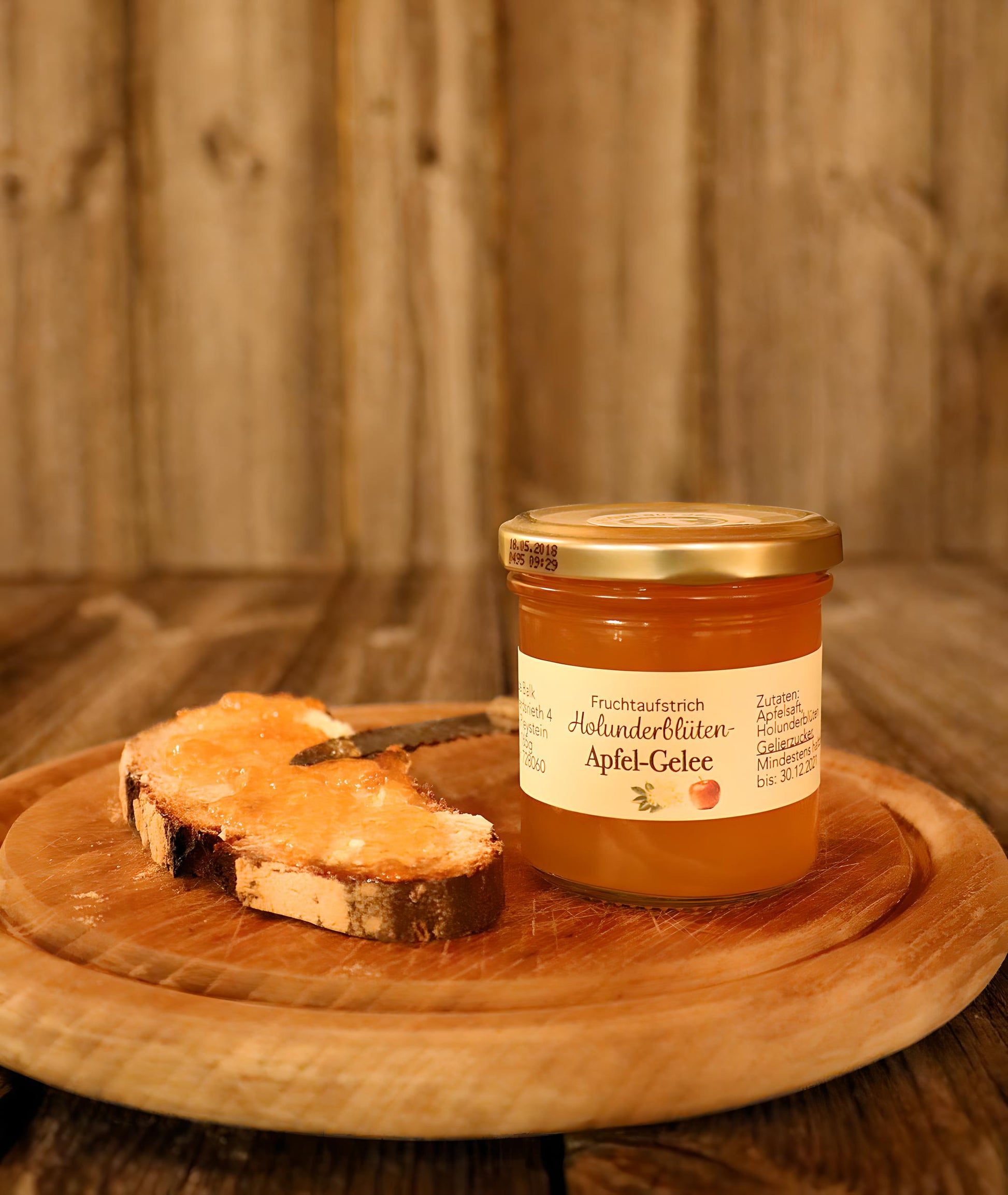 Holunderblüten-Apfel-Gelee vom Grießlhof – handgemacht & blumig-frisch
