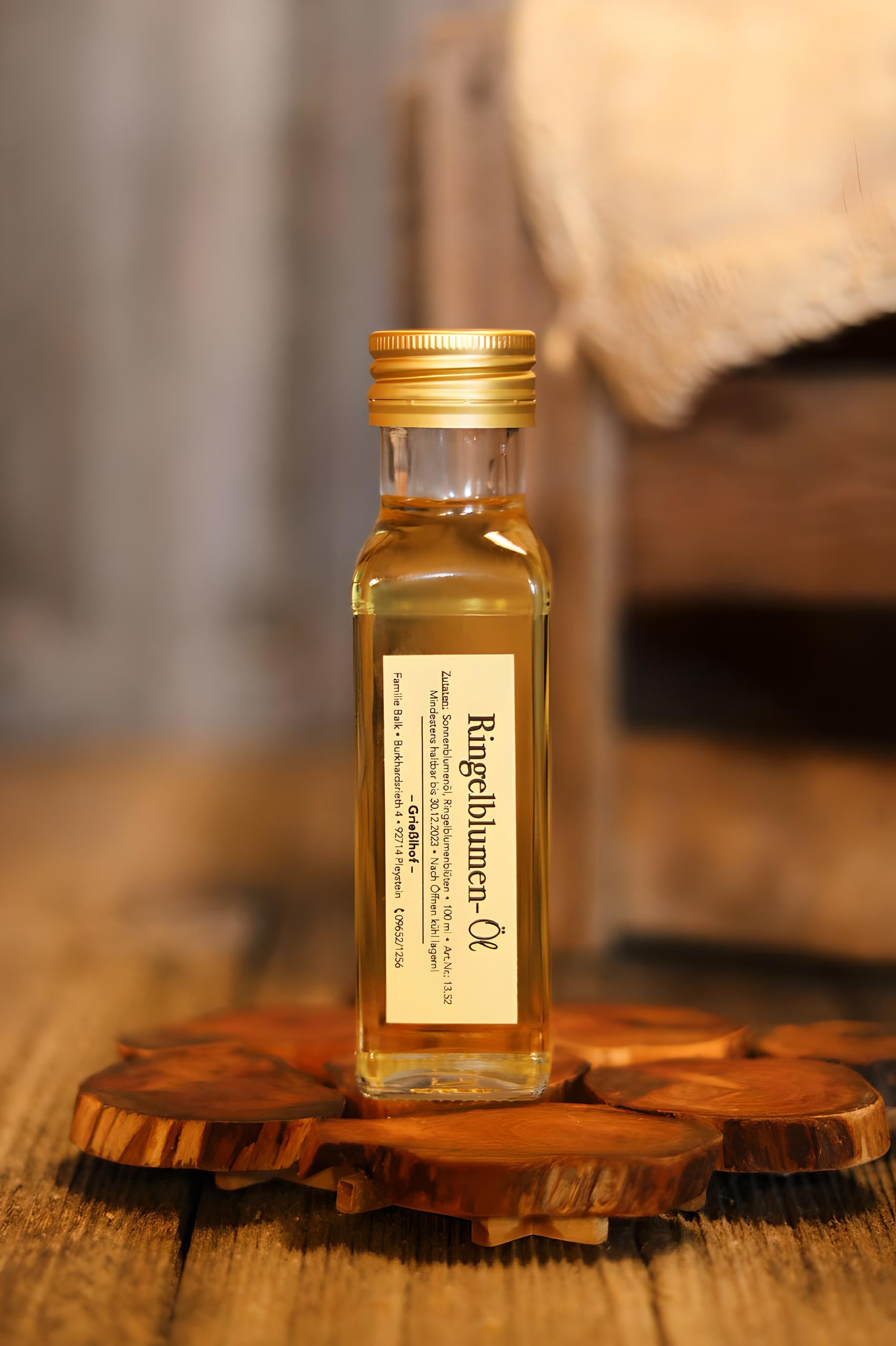 Ringelblumen-Öl vom Grießlhof – handgemacht & naturbelassen