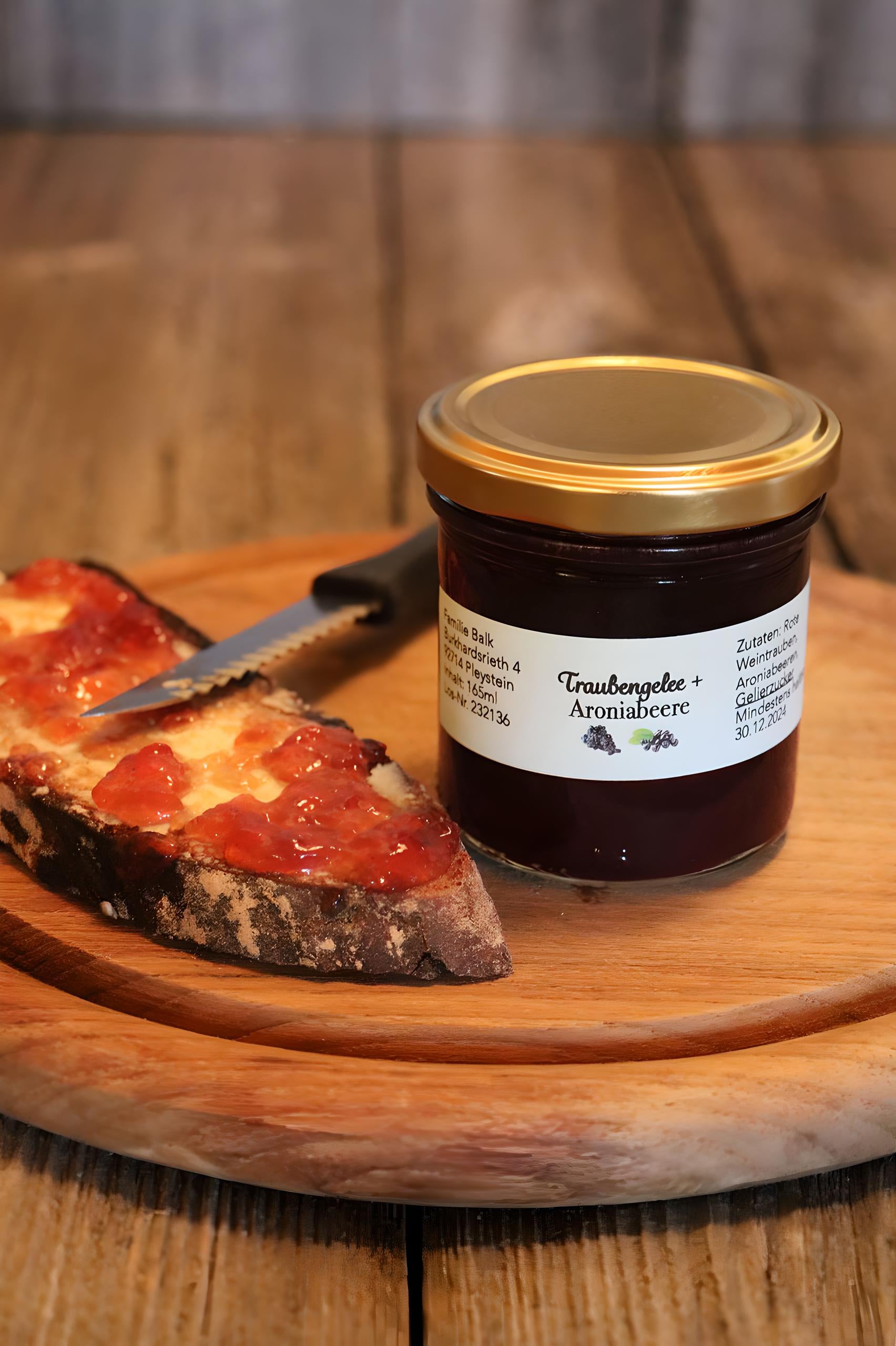 Trauben-Aronia-Gelee vom Grießlhof – handgemacht & intensiv fruchtig