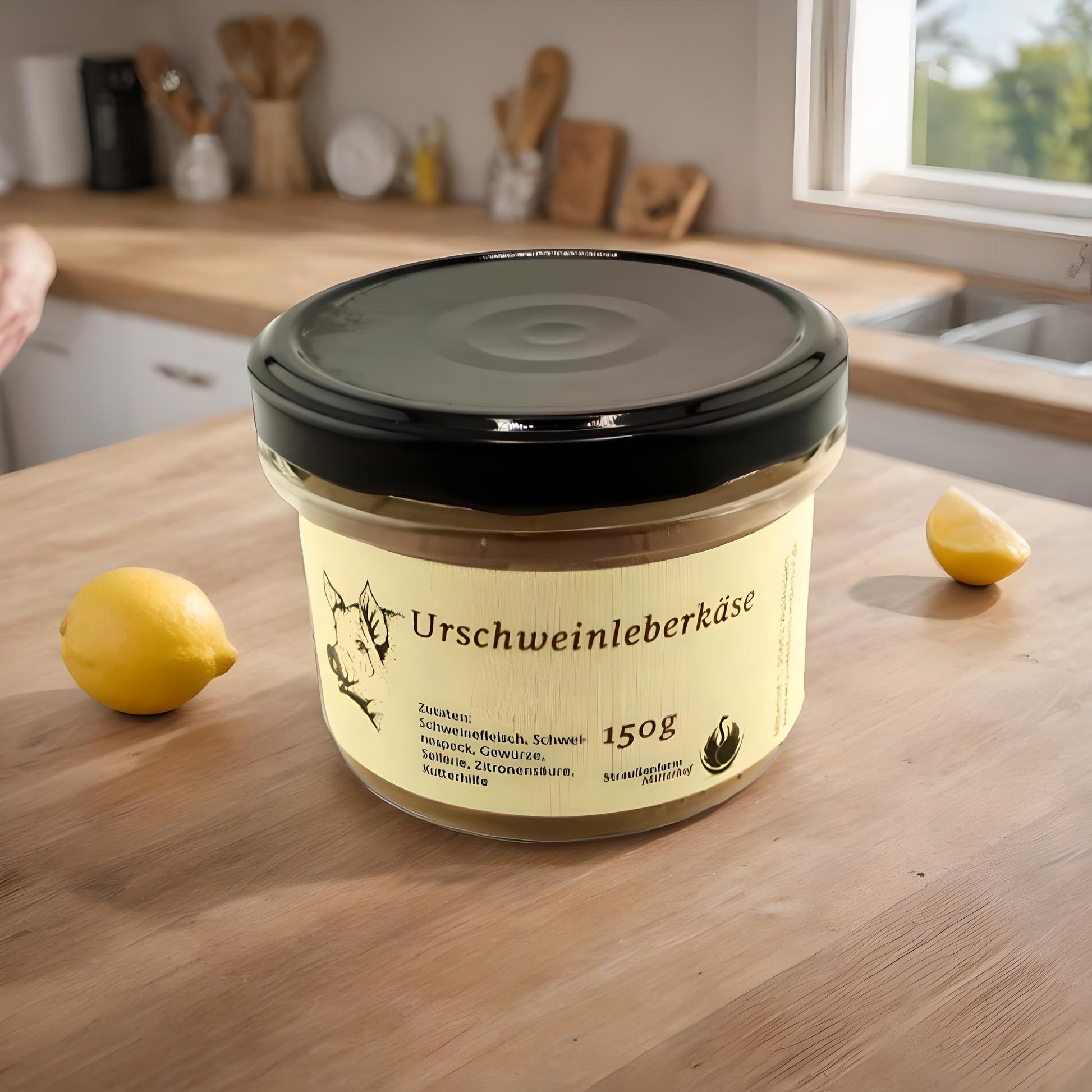 Leberkäse vom Urschwein im Glas – Straußenfarm Mitterhof – handgemacht & herzhaft