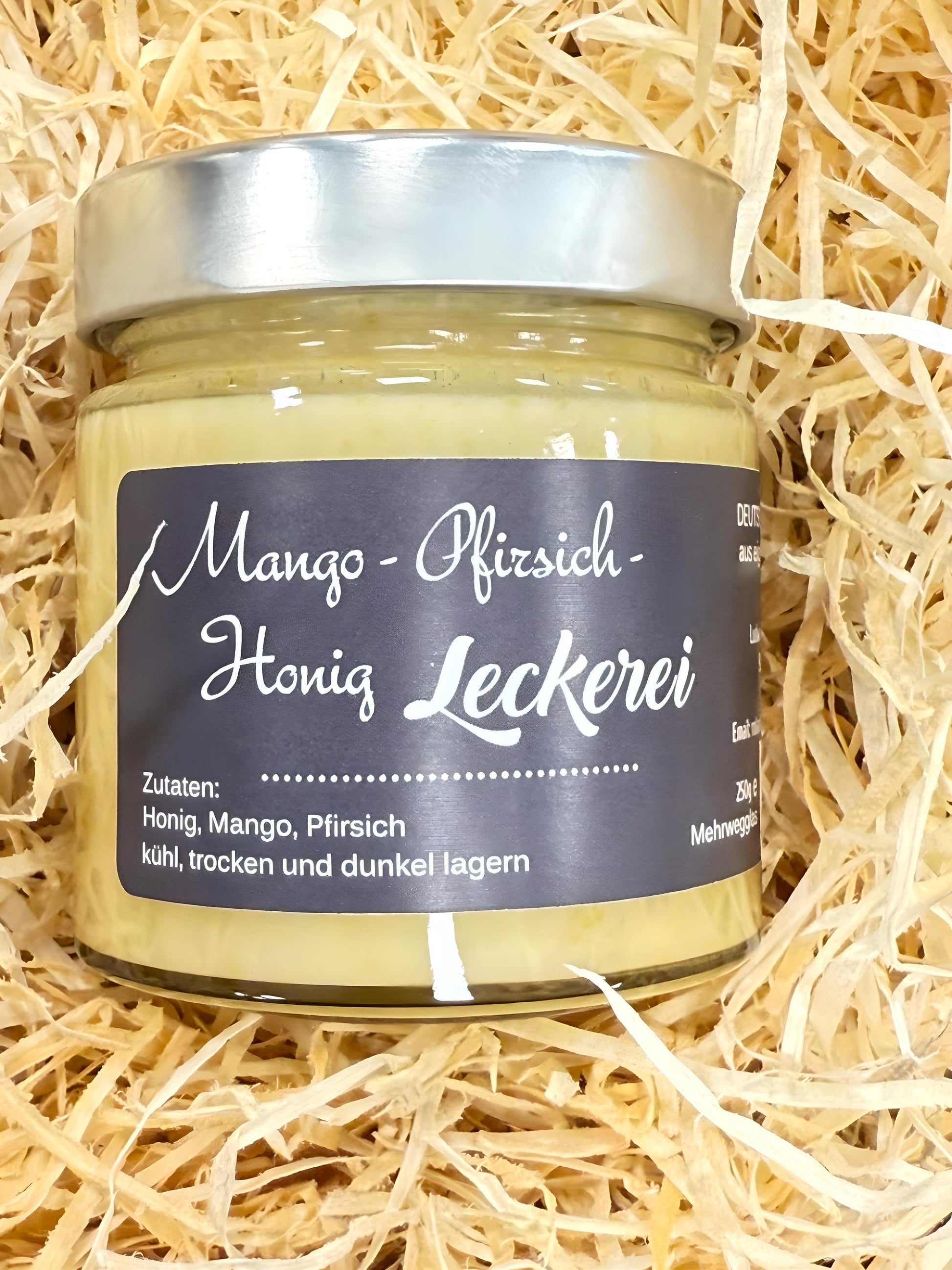 Mango - Pfirsich - Honig Leckerei - Imkerei Ditz - aus dem Oberpfälzer Wald