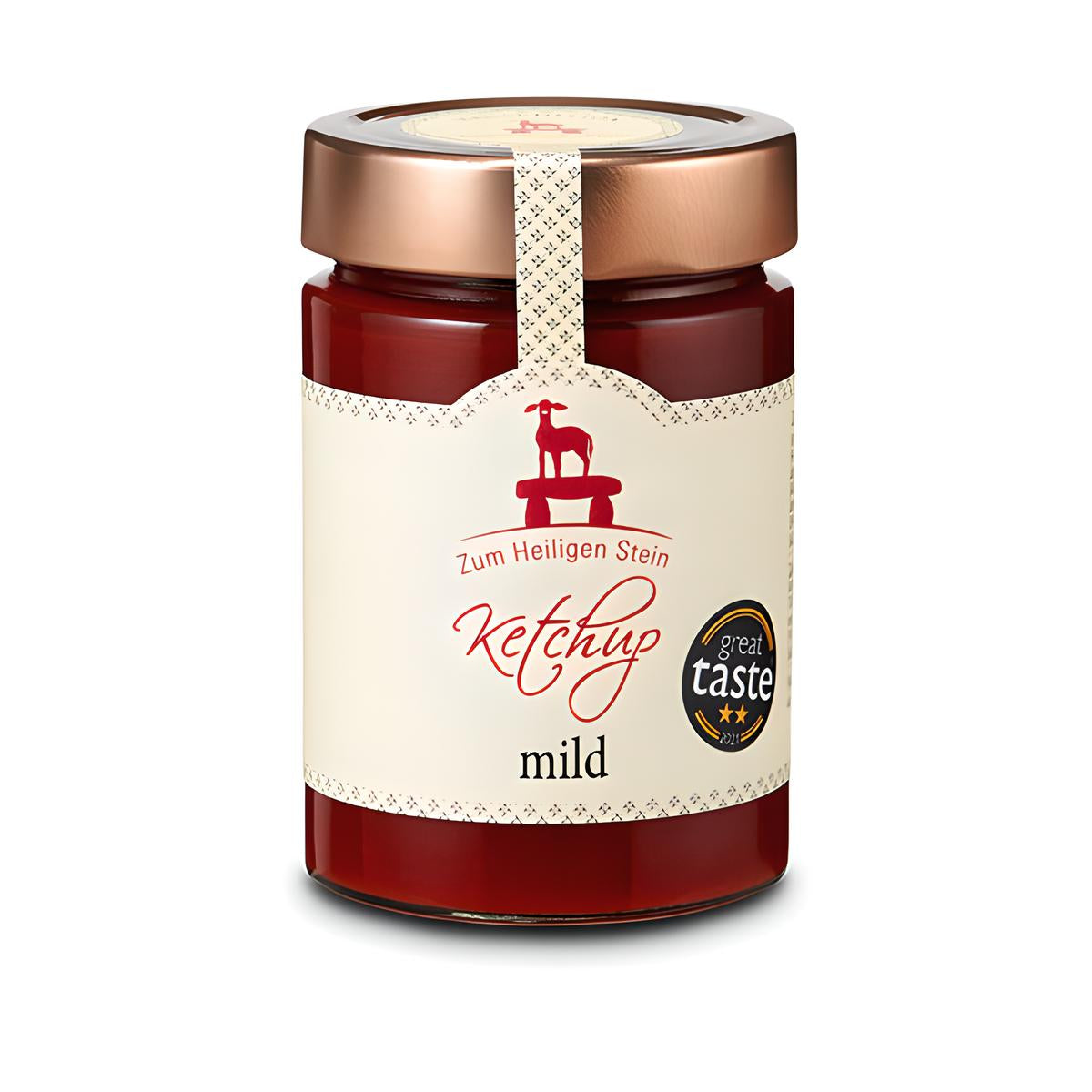 Ketchup mild – vegan & handgemacht mit Himbeeressig