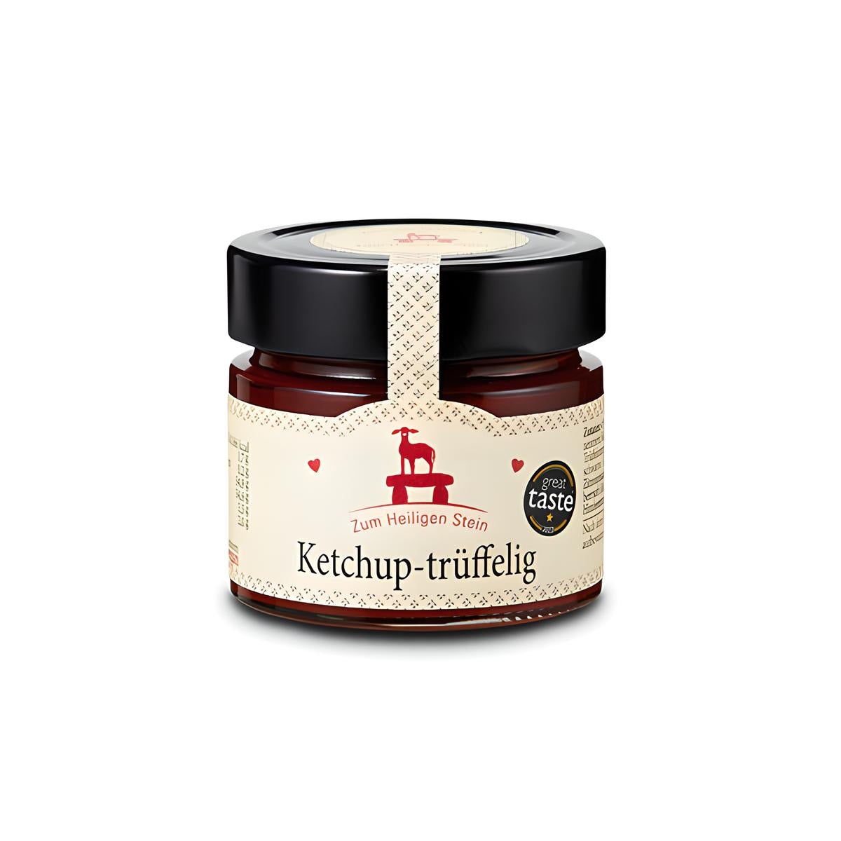 Ketchup-trüffelig – mit Trüffelcreme & Himbeeressig