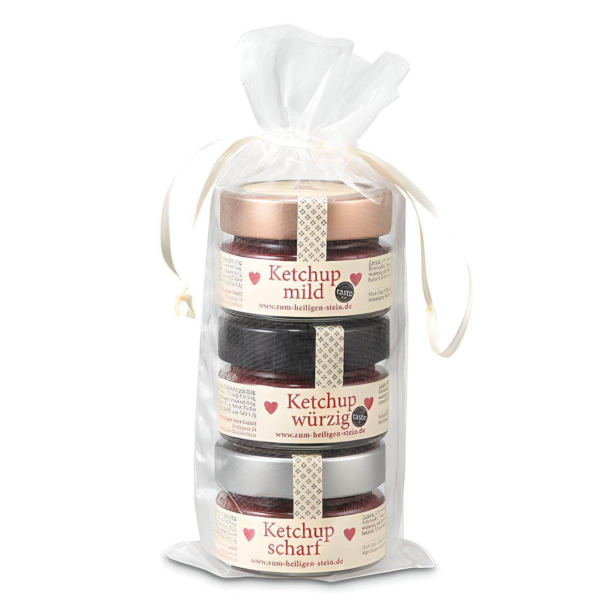 Ketchup Sortenmix – mild, würzig & scharf im Geschenkset
