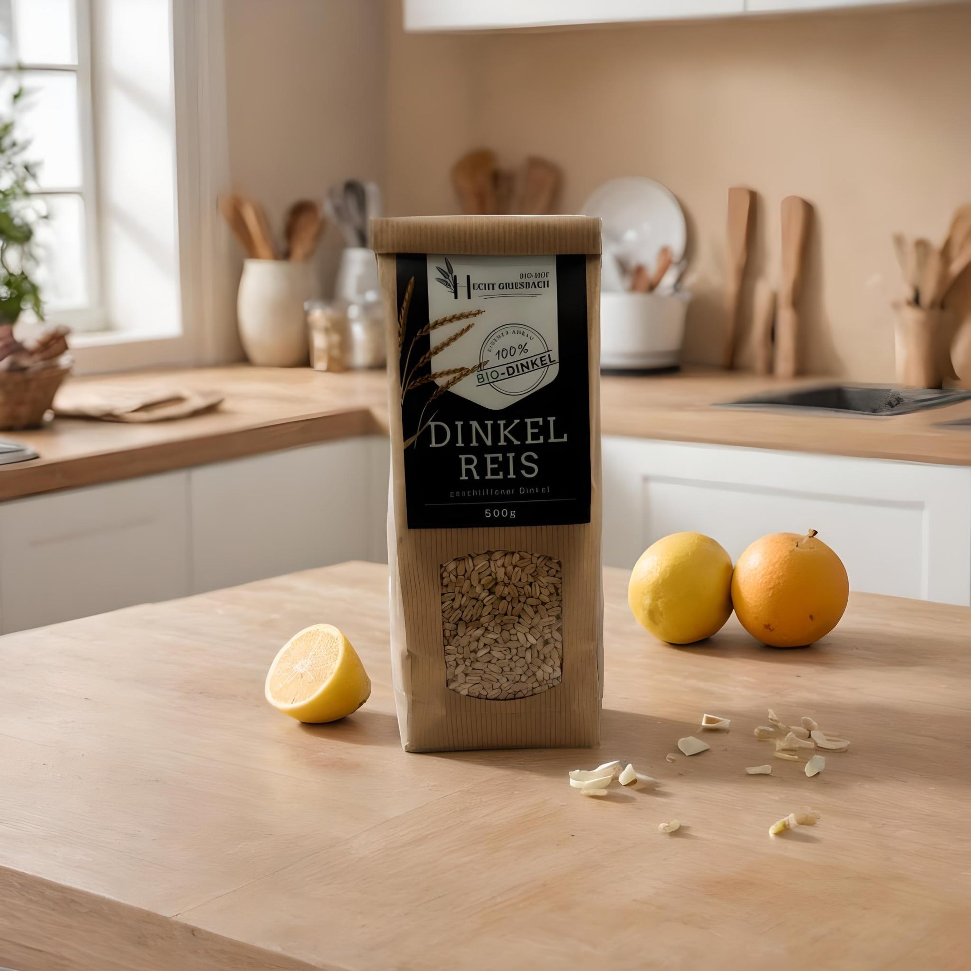 Bio Dinkelreis – aus eigenem Anbau – vom Biohof Hecht – nussig & vielseitig – enthält Gluten